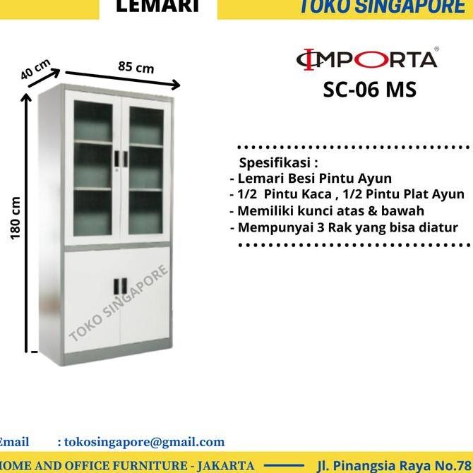 

Lemari Arsip Kantor Importa SC-06 MS Kualitas Original
