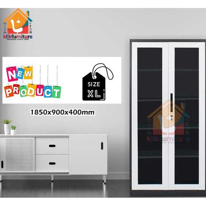 

Lebih Besar Lemari Arsip Filing Cabinet Besi 2 Pintu Swing Kaca AK1077 Kualitas Original