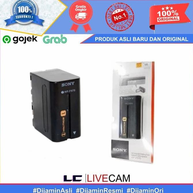 BATERAI ORIGINAL NP-F970 /BATERAI SONY NP-F970 Kualitas Original