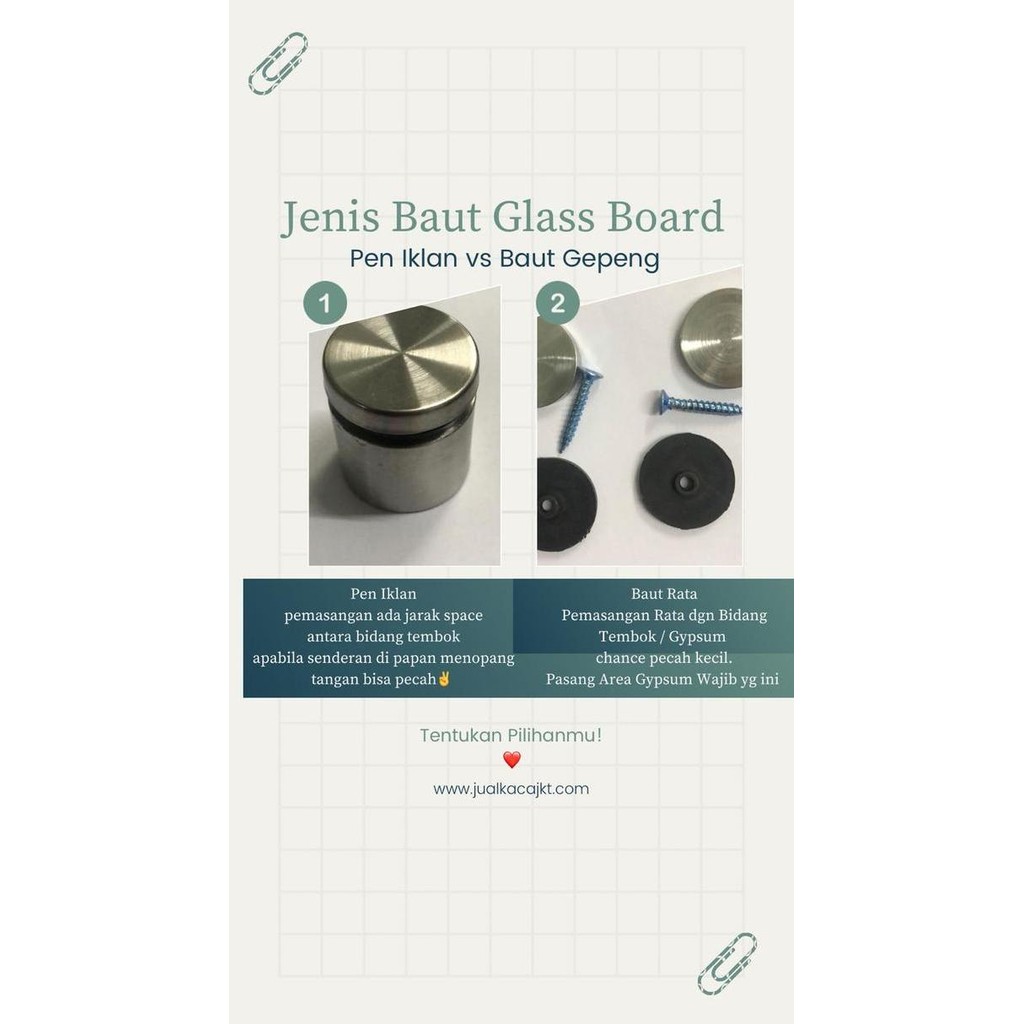 

Glassboard 100x200 - Papan Tulis Kaca 100x200 - Glass Board Termurah Kualitas Original
