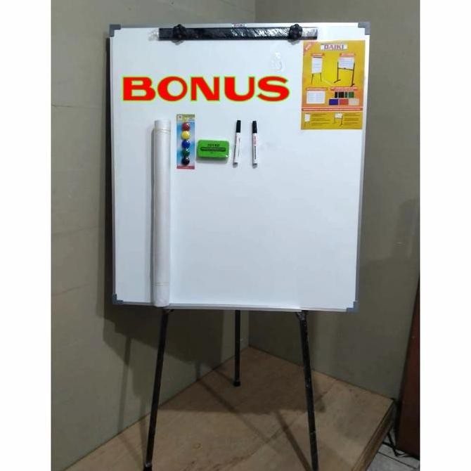 

Flipchart DAIKI Magnetic Uk 90x100 Cm Kualitas Original