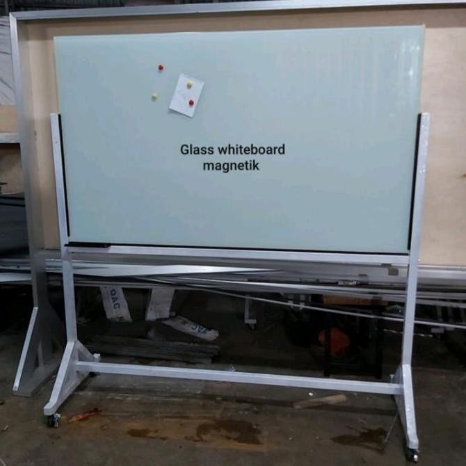 

glassboard magnetic standing 100 x 200cm Kualitas Original