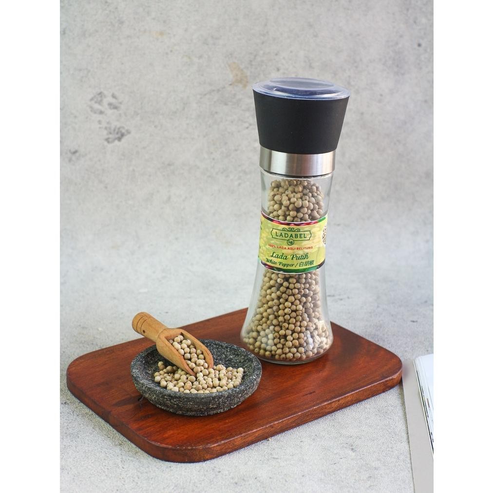 

[original] ladabel - lada putih + botol lada grinder [terlaris] [terbaik]