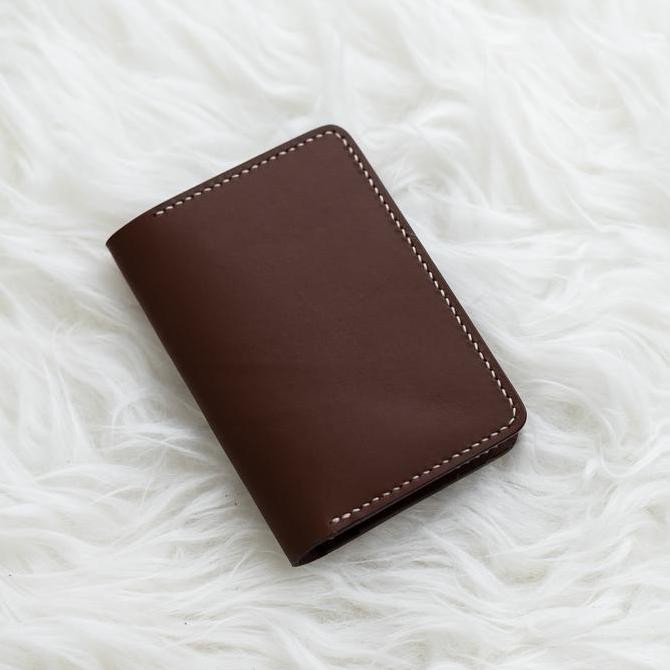 

LIMITED EDITION | Card Holder Brown, Dompet Kartu Vachetta Handmade Kualitas Original