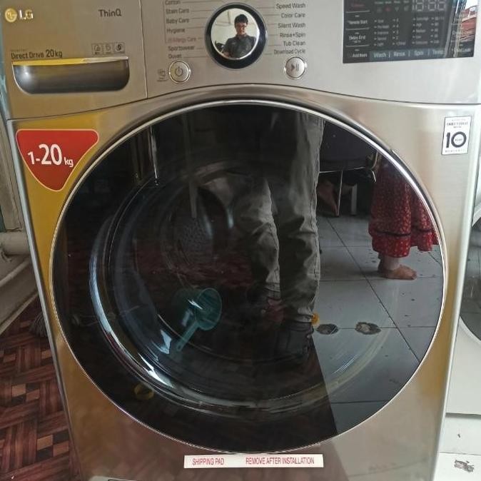 Tersedia Mesin Cuci Lg Front Loading 20 kg