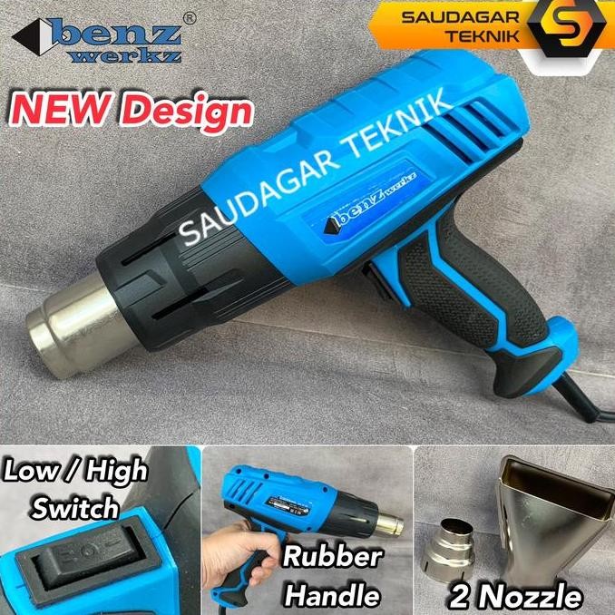 Benz Mesin Hot Gun Heat Gun Mesin Pemanas Blower Benz Werkz