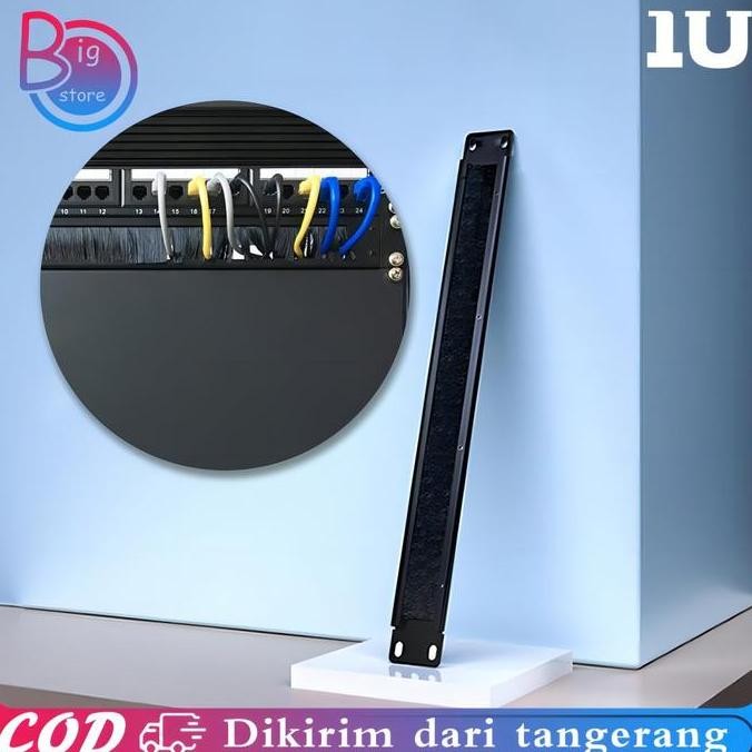 

19 Inci Vention Kabel Manager 1u Cable Management Rack Metal Wire Management 1u Rack Server