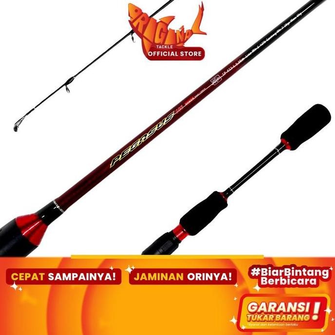 

Terlaris Joran Spinning Shikari Pegasus Carbon Solid Js 120Cm 135Cm 150Cm