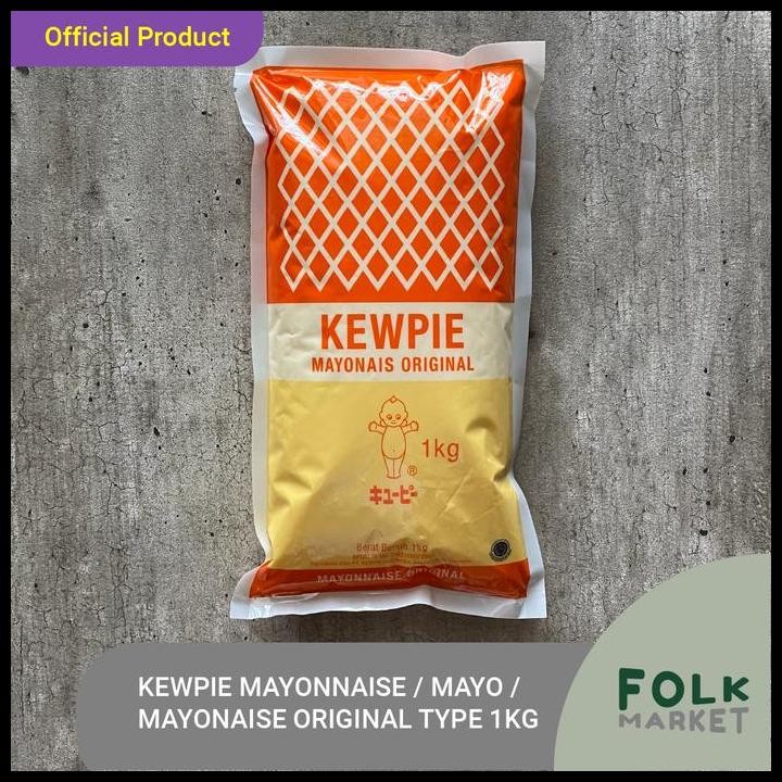 

Terlaris Kewpie Mayonnaise / Mayo / Mayonaise Original 1Kg - Original Type 1 Kg Good Quality