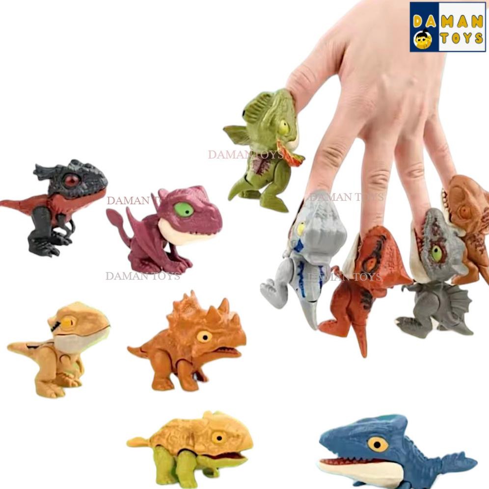 Terlaris Mainan Figure Dinosaurus  Snap Squad T Rex Indominus Dino Dinosaur