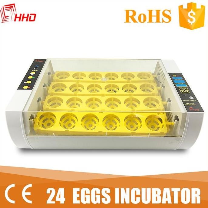 Tersedia 24 egg Incubator Penetas Telur HHD 24 Full Automatis