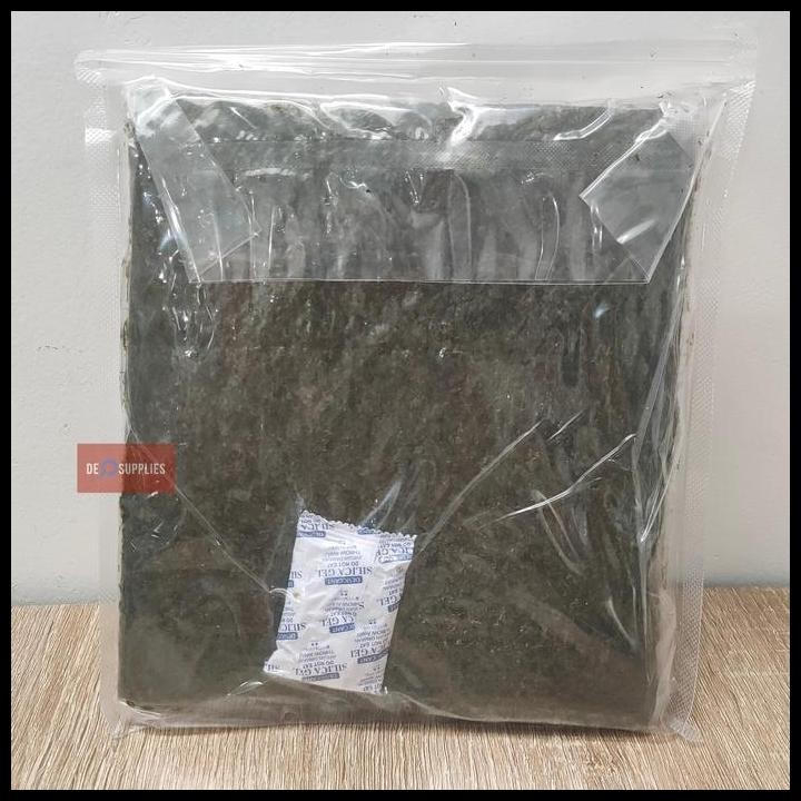 

Terlaris Sakao Sushi Nori Seaweed Special Grade 50 Sheet Lembar Rumput Laut Good Quality
