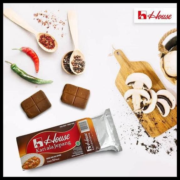 

Terlaris House Kari Ala Jepang - Curry Sauce Mix - Bumbu Saus Kari Padat 1 Kg Good Quality