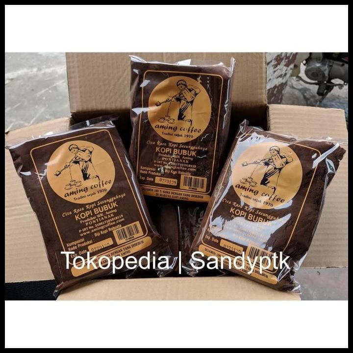

Terlaris Kopi Bubuk Aming Coffee Khas Pontianak (1 Kg) Good Quality