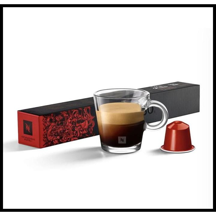 

Terlaris Nespresso Ispirazione Napoli Coffee Capsule / Kapsul Kopi - 10 Caps Good Quality