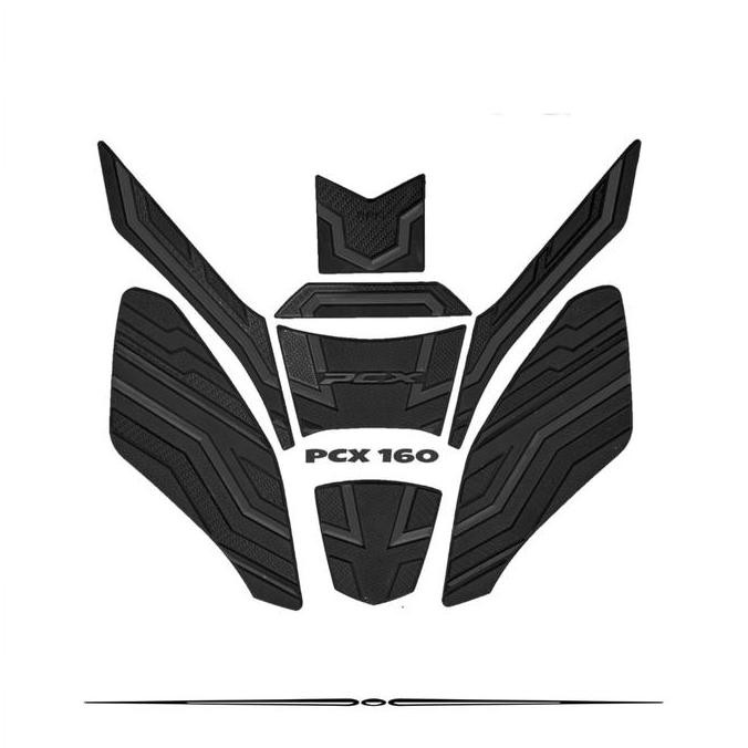 DECKPAD PCX 160 TANKPAD PCX VARIASI MOTOR PCX 160 COVER BODY PROTECTOR