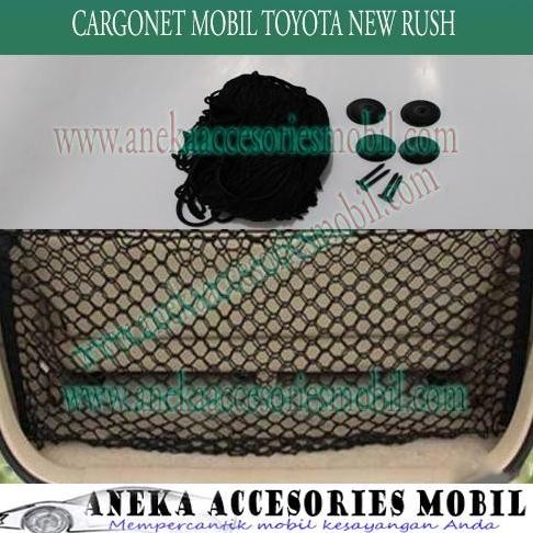 Cargo Net/Jaring Bagasi Belakang Mobil Toyota New Rush Asli