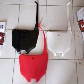 SPAKBOARD SPAKBOR DEPAN DAN PAPAN PLAT NOMOR CRF 450 PNP MOTOR CRF 150L FRONT FENDER CRF 450 NUMBER 
