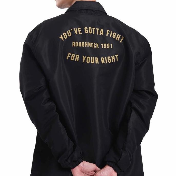 Murah Roughneck Cj029 Black Gotta Fight Coach Jacket