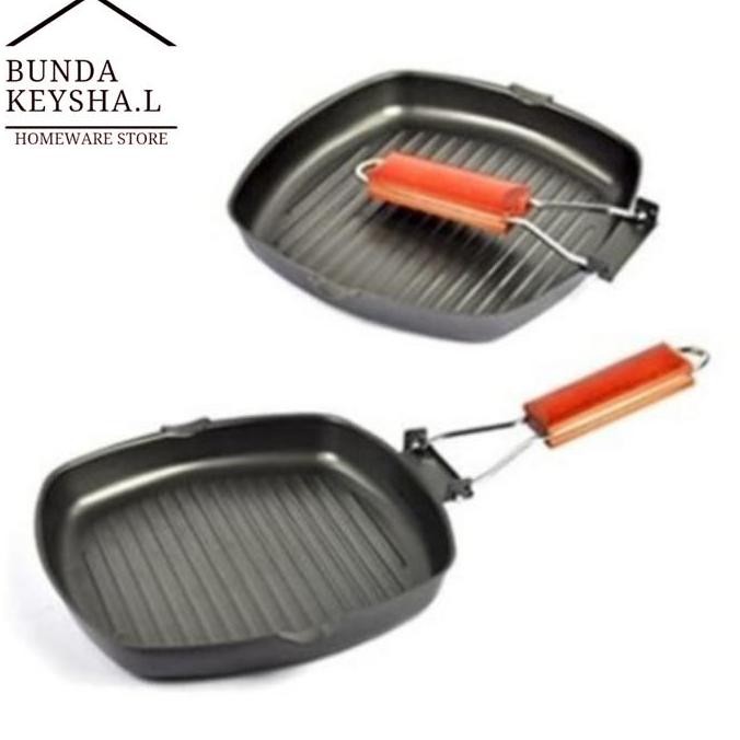 populer] Panci Pembakaran Teflon untuk Grill Pan - Alat
