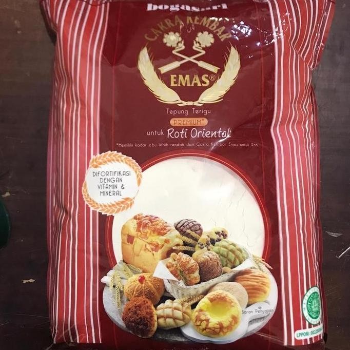 

Terlaris Tepung Cakra Kembar Roti Oriental 5Kg - Gosend/Grab Only!