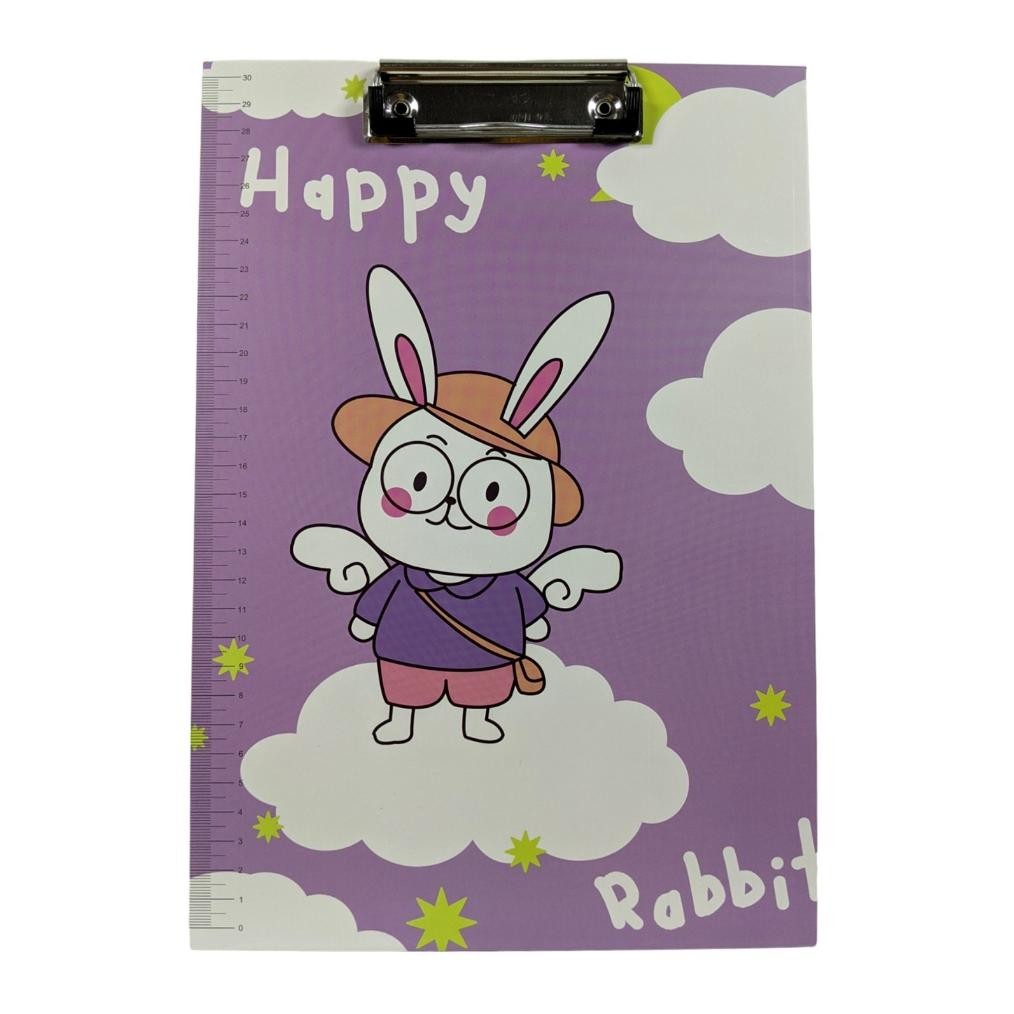 

Ad-3 Uk-12 Murah Meriah Clipboard F4 Rabbit / Papan Jalan / Papan Ujian Rabbit / Alas Ujian Premium Premium
