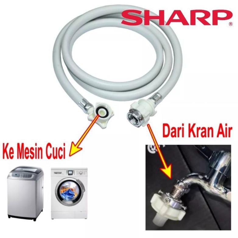 Selang Water Inlet Mesin cuci Sharp 1 Tabung / selang air masuk 1 tabung