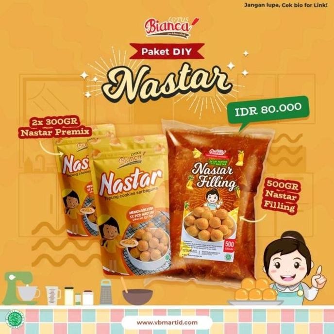 

Promo Paket Diy Nastar Rp.80.000