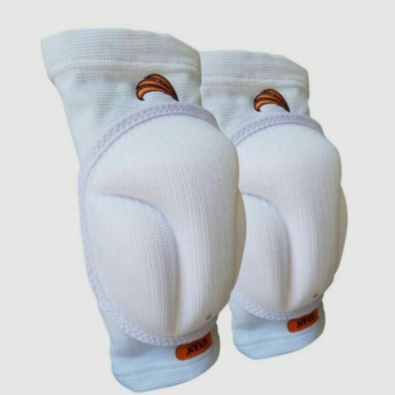 Kneepad Futsal Jonas Elite X2 dan X3 Putih Hitam Knee Pad Deker Lutut Kiper Futsal