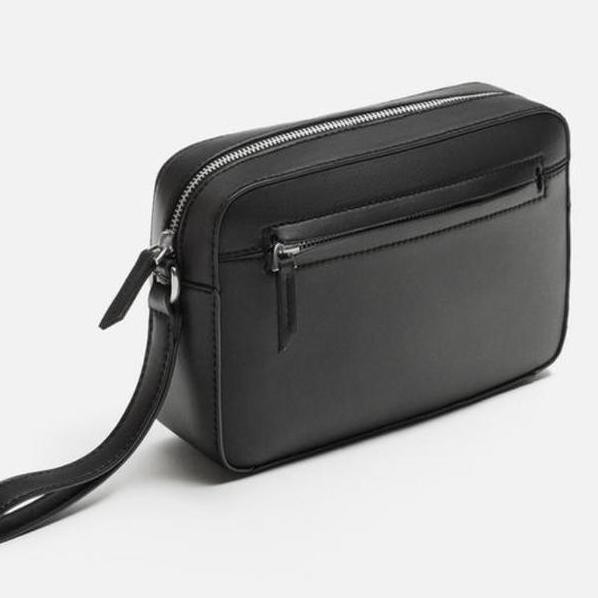 Pouch Bag Clutch Pria Hitam