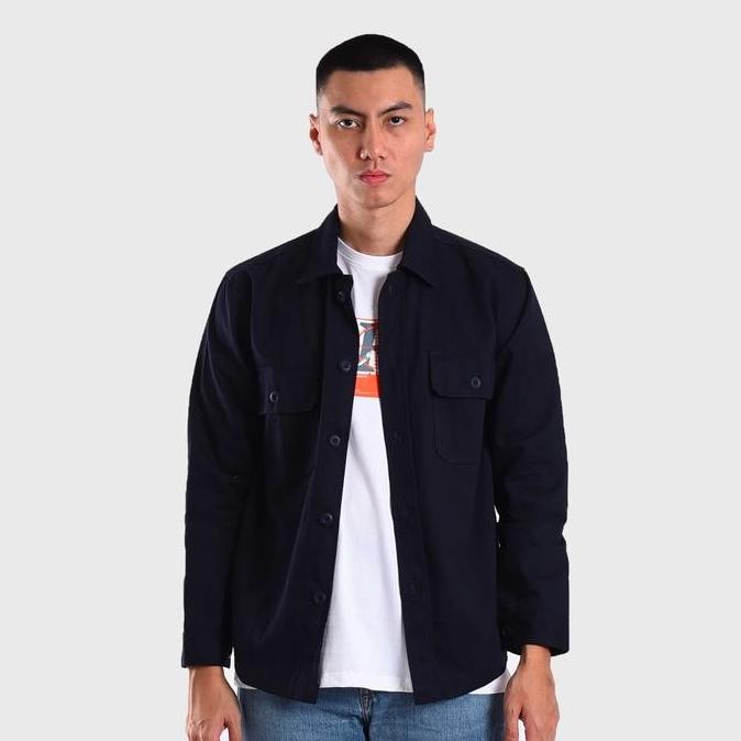 Murah Roughneck Tj021 Navy Shirley Canvas Jacket