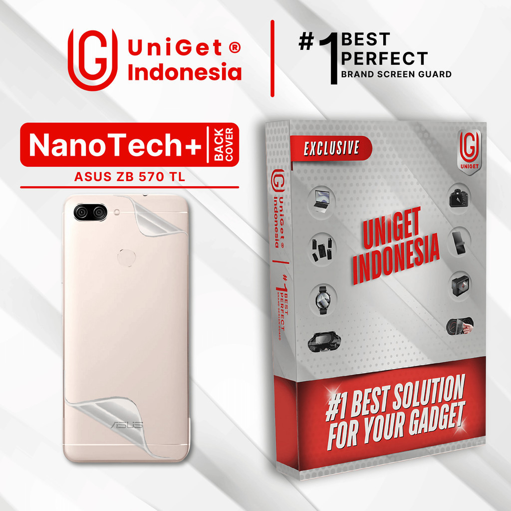 UniGet EPU BIO GENESIS Hydrogel for ASUS ZB570TL / Back Cover Guard (Nanotech+ 100% Recycle) Premium