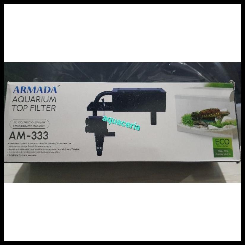 TOP FILTER AQUARIUM ARMADA AM 333/AQURA 333 AQUARIUM AQUASCAPE