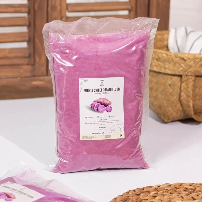 

Terlaris Tani Organic Tepung Ubi Ungu 1 Kg Murni 100% Alami Gluten Free - Sehat, Tinggi Serat, Tanpa Pengawet - Cocok Untuk Kue, Roti & Mpasi - Alami & Kaya Antioksidan - Tepung Ubi Ungu Untuk Kue