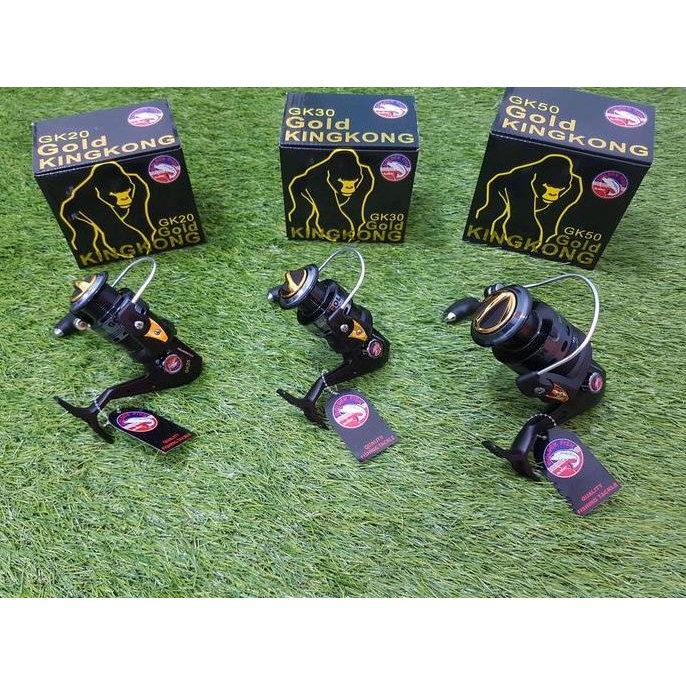 Terlaris Reel Spinning Gold Kingkong Gk20 Gk30 Gk50