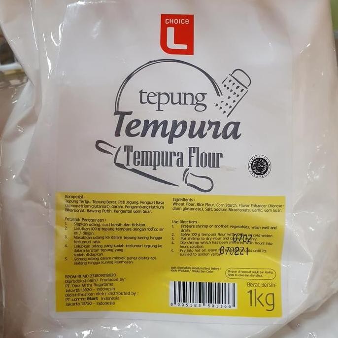 

Terlaris Choice L Tepung Tempura 1Kg-Tepung Instan 1000Gr-Flour-Grosir-Murah