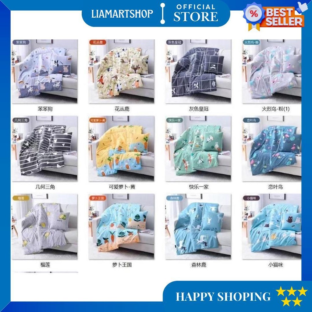 Balmut Bantal Selimut Karakter 2In1 - Bantal Selimut 2In1 Promo Puncak