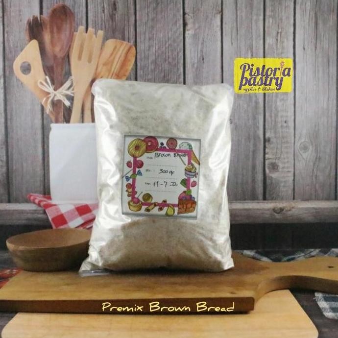 

Terlaris Premix Brown Bread - Roti Gandum