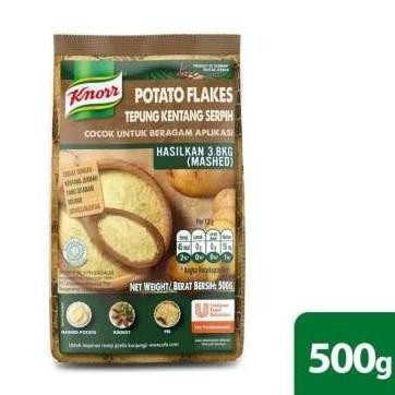 

Terlaris Knorr Potato Flakes 500Gr Mashed Potato Tepung Kentang Serpih