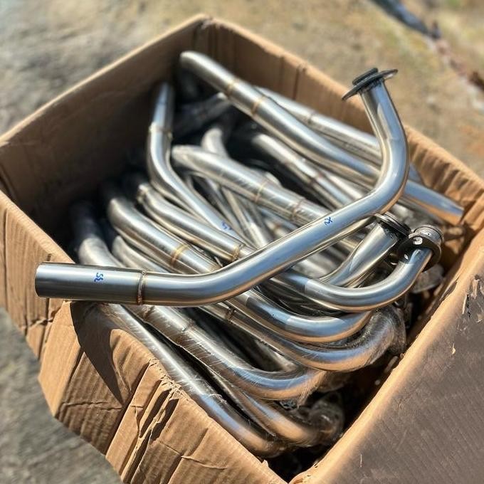 Terlaris (Vario 125/150) Leheran Header Knalpot Racing Custom Hand Made By Out.Garage Full Stainles 