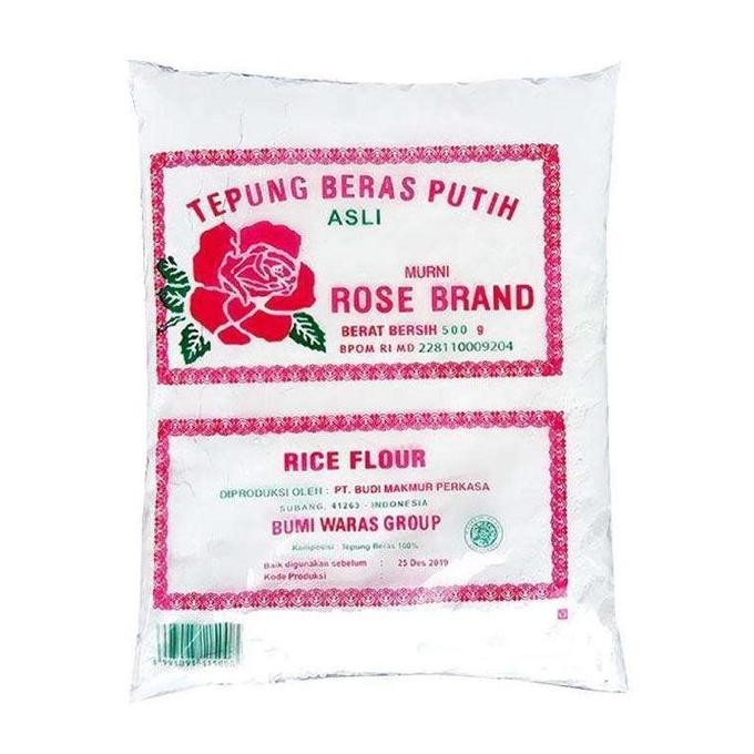 

Terlaris Rose Brand Tepung Beras Putih [500 G] 1 Karton (20 Pcs)