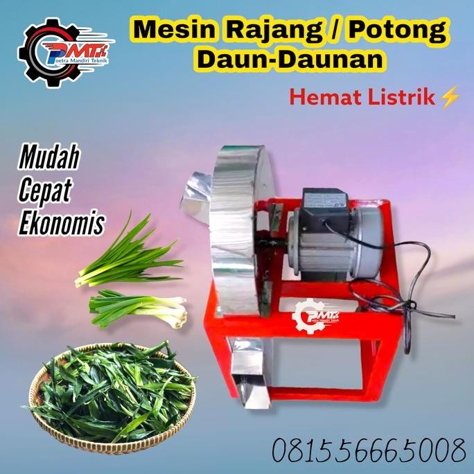 

Terlaris Mesin Perajang Cacah Daun Pandan Bawang - Alat Pemotong Daun