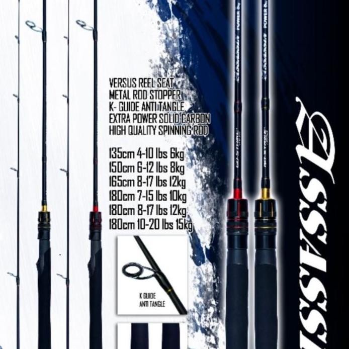 

Terlaris Joran Go Strike Versus Assassin 135 Joran Carbon Solid