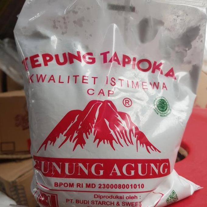 

Terlaris Tepung Tapioka 500Gr. Merk Gunung. Isi 20.