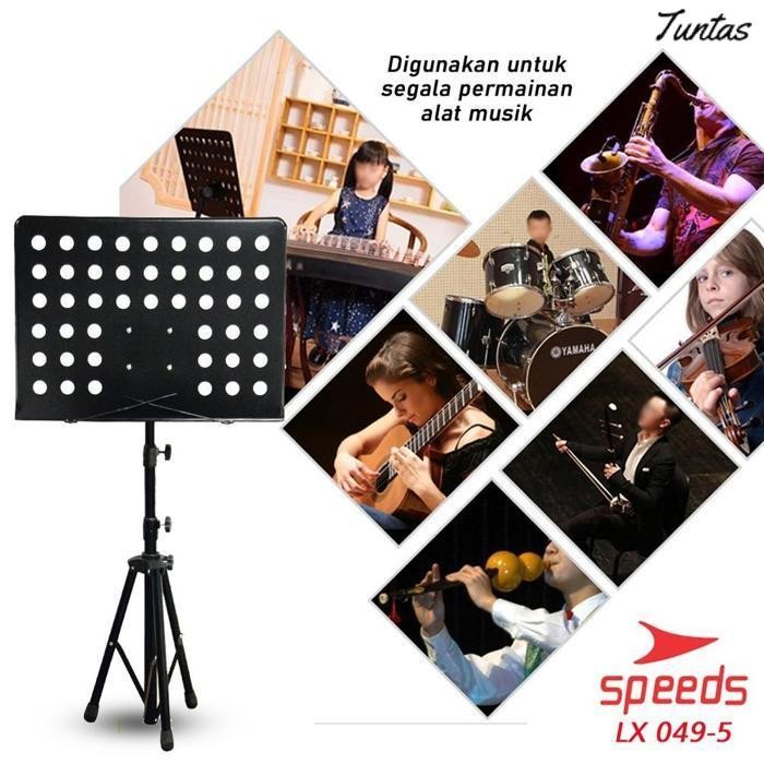 NEW SPEEDS ALAT MUSIK STAND ORI UNTUK PARTITUR SHEET STAND BOOK&STAND PARTITUR KECIL UNTUK DEWASA 04