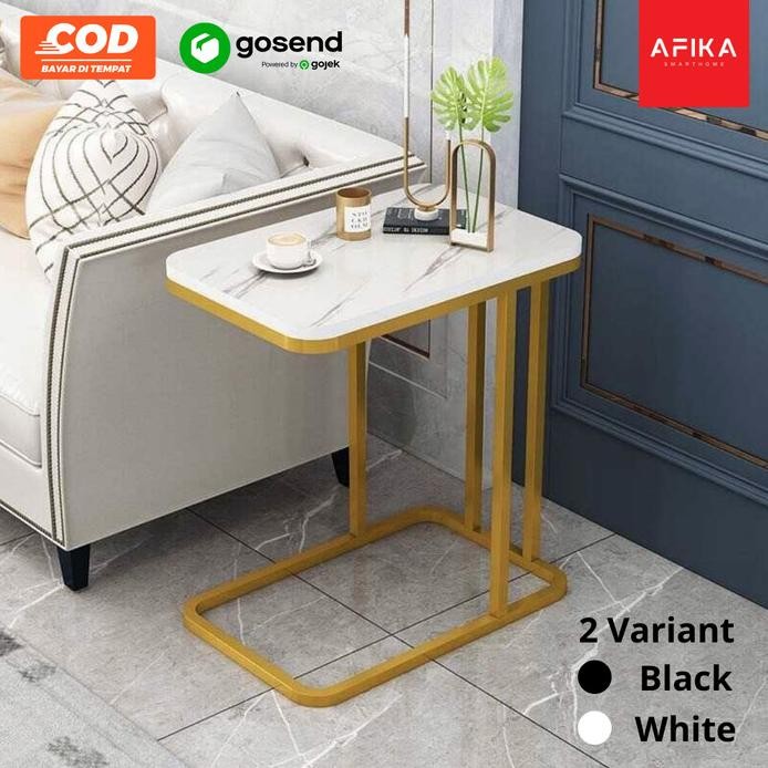 

Terlaris Meja Sofa Minimalis Side Table Marbel European Style Single Layer