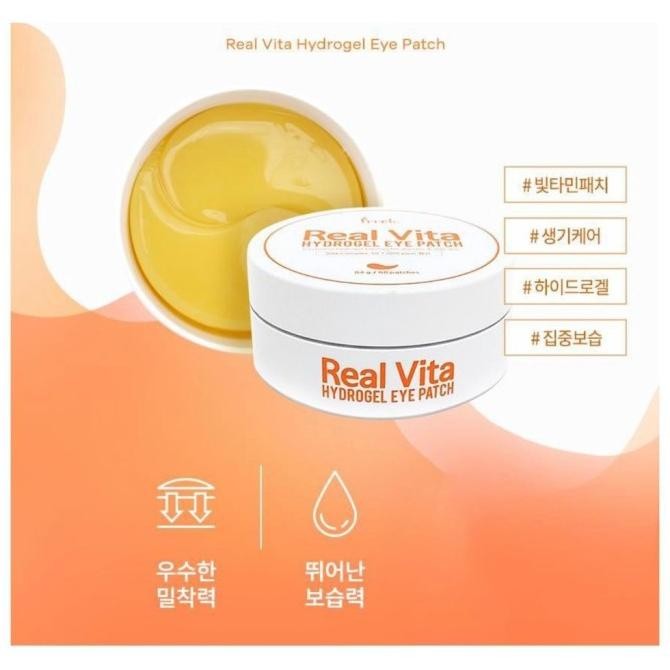 Real Vita Hydrogel Eye Patch/ Eye Patch Mask/ Masker Mata