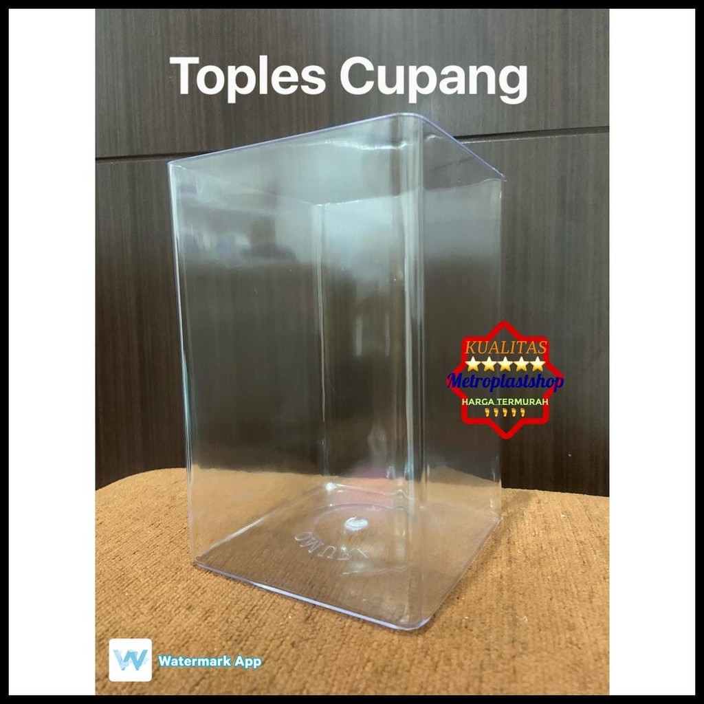 TOPLES CUPANG AKRILIK  ARCYLIC CUPANG 2 LITER JAGO