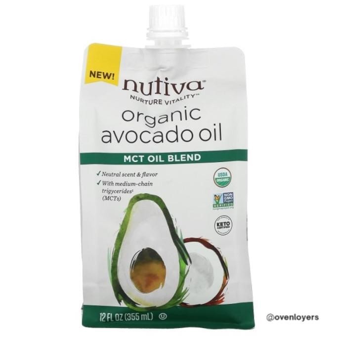 

Nutiva Organic Avocado Oil Mct Oil Blend 355Ml