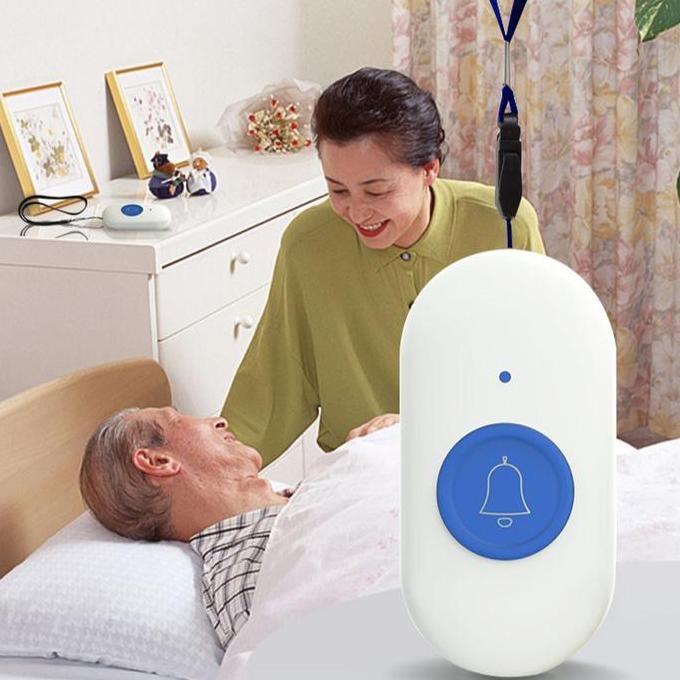 Bel Wireless Alarm Lansia Multifungsi Anti Air dengan 36 Nada untuk Rumah dan Rumah Sakit murah